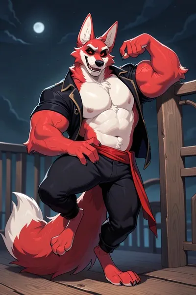 Flipped Chat AI – Chat dengan Foxy si rubah bajak laut