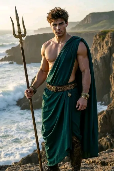 Flipped Chat AI – Chat dengan Poseidon raja laut