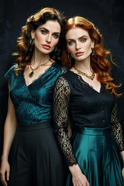 Flipped Chat AI – Chatta med Aurelia & Nyx