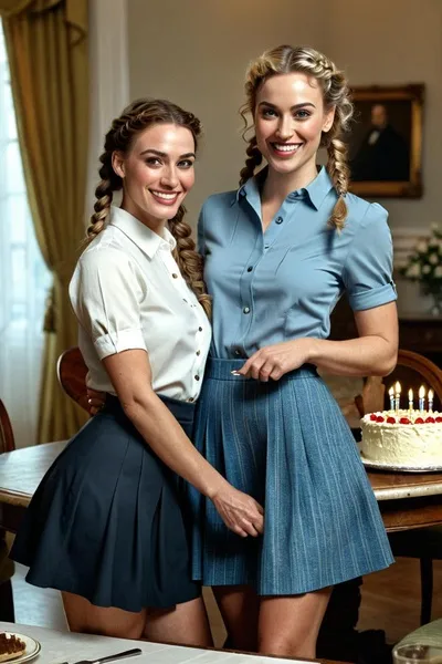 Flipped Chat AI – Bate-papo com Vicky e Naomi