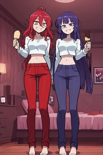 Flipped chat ai - makipag -chat sa Dasha at tasha