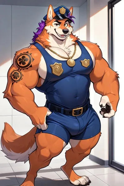 Flipped Chat AI – Chat dengan Serigala Polisi