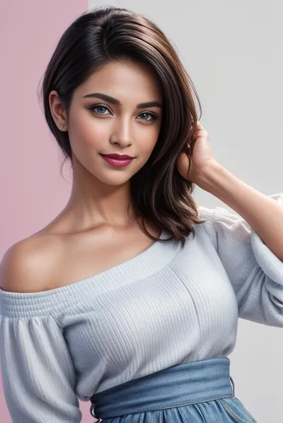 Flipped Chat AI – kalbėkite su Angelika