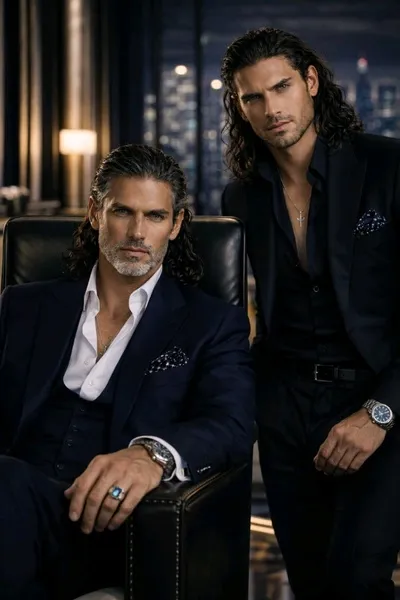 Flipped Chat AI – kalbėkite su Cassianas ir Lucienas Blackwelle'iai