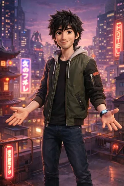 Flipped Chat AI – Chat dengan Hiro Hamada