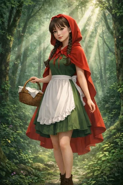 Flipped Chat AI – Chatear con Caperucita Roja