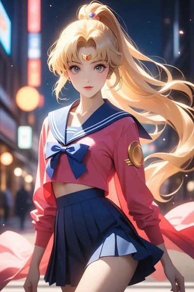 Flipped Chat AI – Discuter avec Sailor Moon