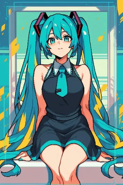 Flipped Chat AI – Chat cu 初音ミク