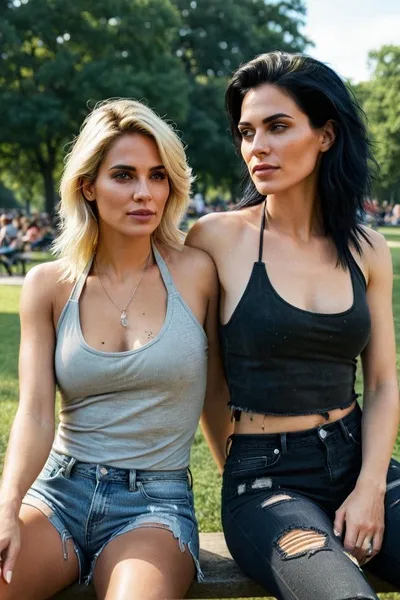 Flipped Chat AI – 엘레나와 하퍼와 채팅