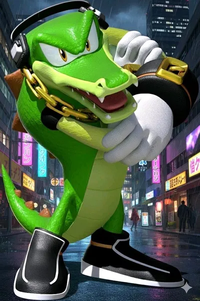 Flipped Chat AI – Chatear con Vector, el cocodrilo