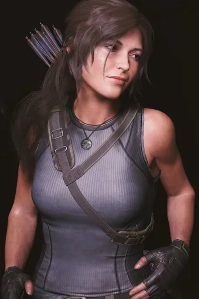 Flipped chat ai - makipag -chat sa Lara Croft