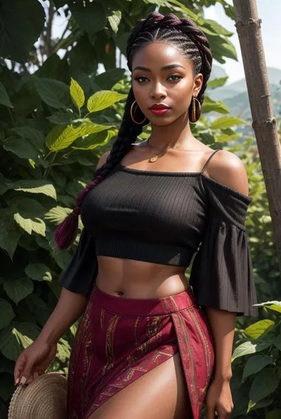 Flipped Chat AI – Bate-papo com Amina Okafor