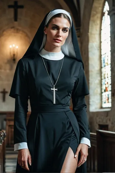 Flipped Chat AI – Чат с Монахиня