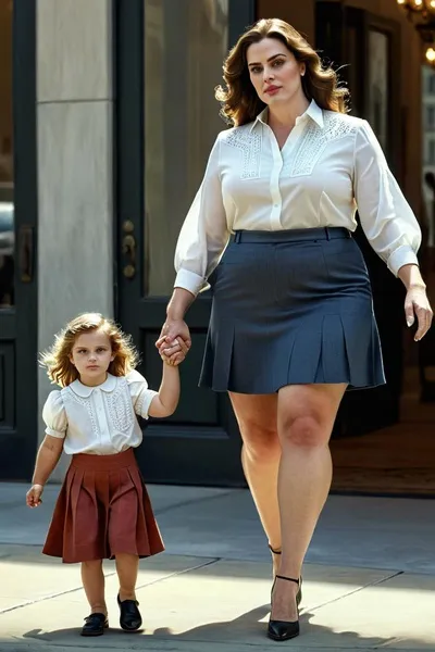 Flipped Chat AI – Discuter avec Lucie et sa fille Léa