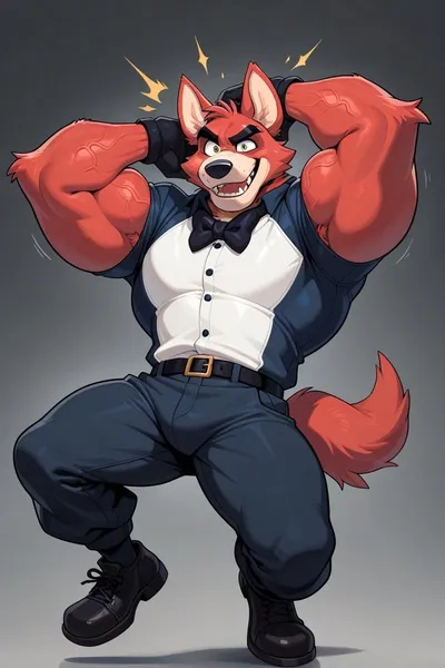 Flipped Chat AI – Bate-papo com Foxy, a raposa pirata