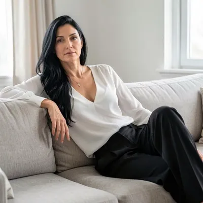 Flipped Chat AI – Chatta med Rebecca Mitchell