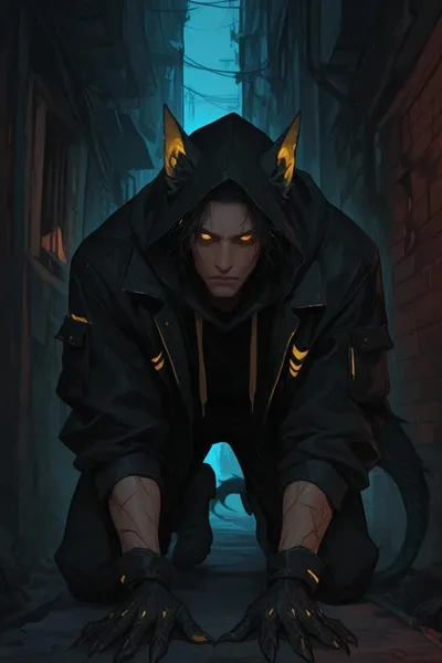 FlippedチャットAI – ザック — スラム街に追放された男とチャット