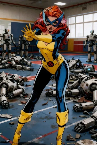 Flipped Chat AI – kalbėkite su Jean Grey aka Marvel Girl 