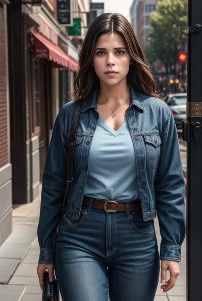 Flipped Chat AI – Chatta med Sidney Prescott