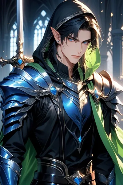 Omgedraaide chat AI – Chat met Faelar Nightwind