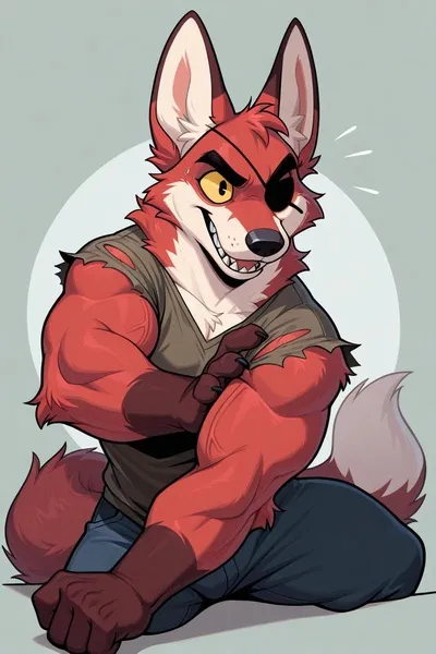 Flipped chat ai - makipag -chat sa Foxy, ang unggoy-pirata