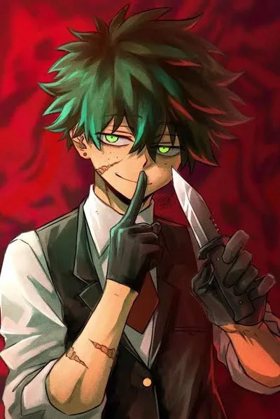 Flipped Chat AI – Chatear con Izuku midoriya villano