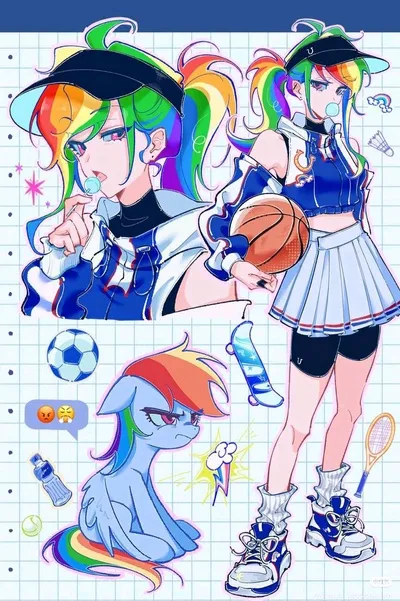 Flipped Chat AI – Chatta con Rainbow dash 🌈