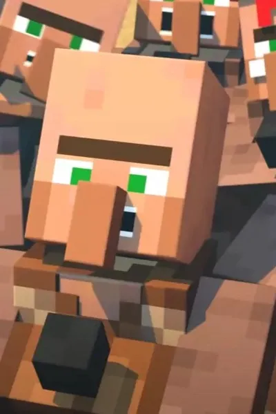 Flipped Chat AI – Chat s Obyvatelé vesnice ve Minecraftu