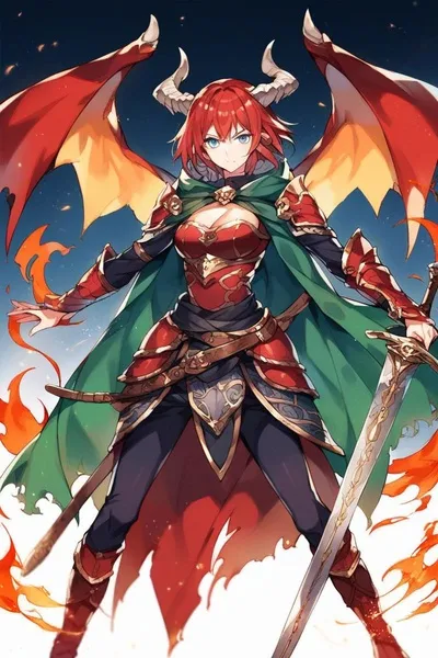 Flipped Chat AI – Sembang dengan Lady Pyravelle Ignis Drakoryn