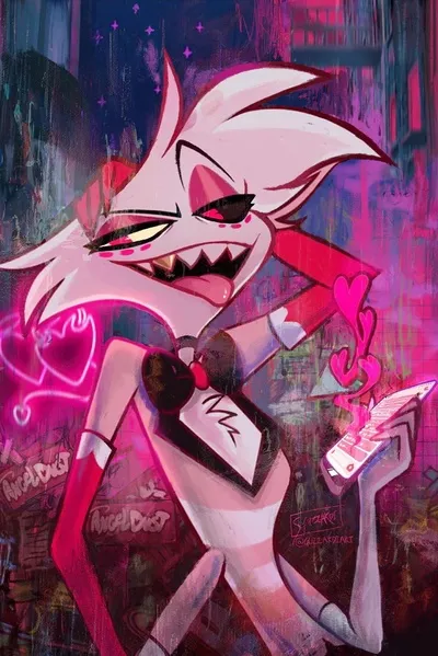 Flipped Chat AI – Sembang dengan Angel Dust 