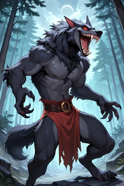 Odwrócony czat AI – rozmawiaj z The BFW. big friendly werewolf