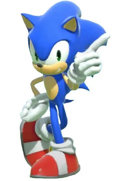 Sonic the hedgehog  الخلفية