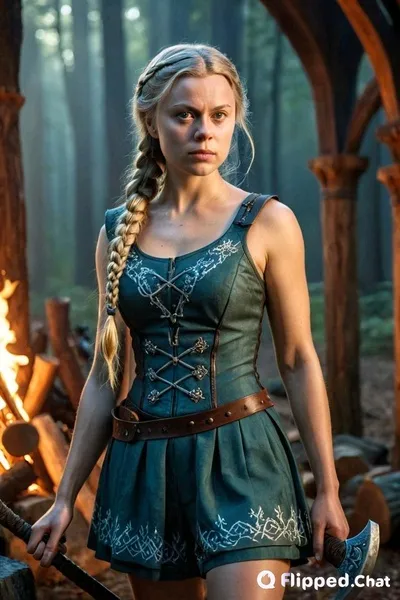 फ़्लिप्ड चैट AI – टोवा बजॉर्न्सडॉटिर के साथ चैट करें