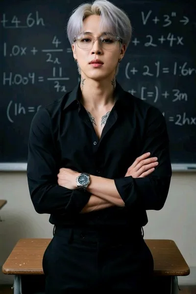 Flipped Chat AI – Sembang dengan Park Jimin professor 