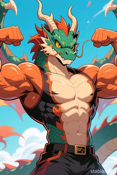 Flipped Chat AI – Chatten mit Long asiatischer Drache