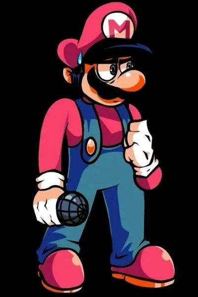 Omgedraaide chat AI – Chat met Марио