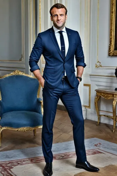 Flipped Chat AI – Chatta med Emmanuel Macron