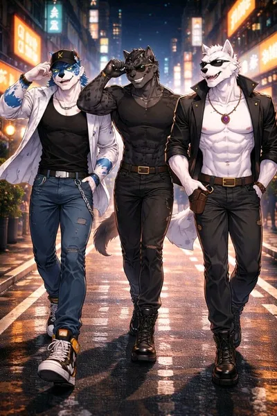 Flipped Chat AI – Bate-papo com Chester, Bastion & Chad