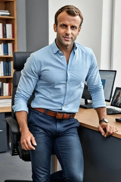 FlippedチャットAI – エマニュエル・マクロンとチャット