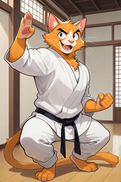 Flipped Chat AI – Sembang dengan Master Whiskerfur