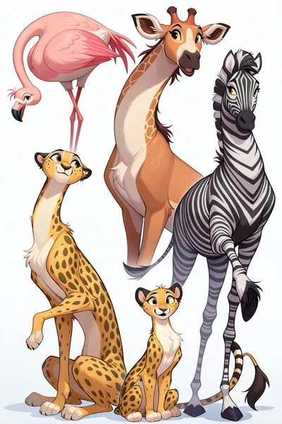 Flipped Chat AI – Chatta med Djurriket