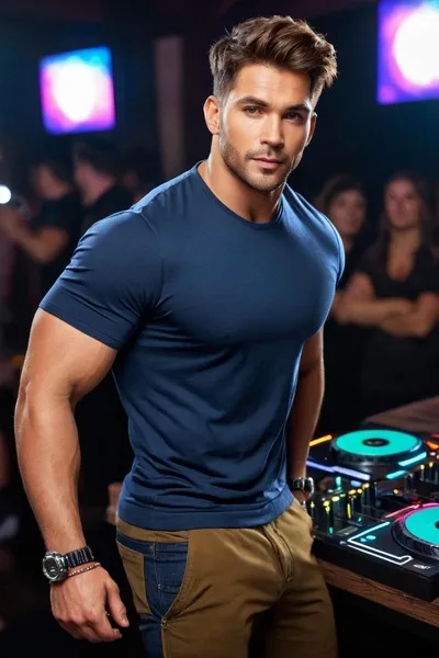 Matheo Dervaux الخلفية