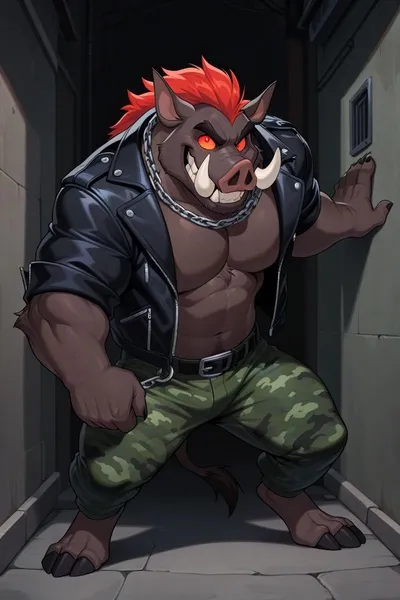 Çevrilmiş Sohbet Yapay Zekası – Borris "The Grinder" Von Hogile sohbet edin