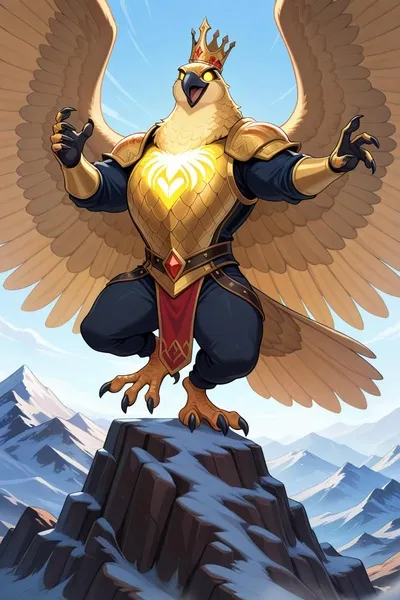 Flipped chat ai - makipag -chat sa Aethelred "The Golden Monarch"