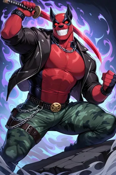 Omgedraaide chat AI – Chat met Deadpool Vexra