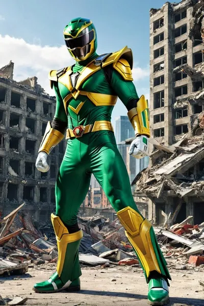 Flipped Chat AI – Discuter avec Power Ranger Verde