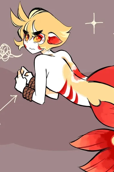 Flipped Chat AI – Chatta con Lucifer mermaid (Hazbin hotel)