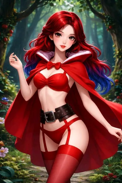 Flipped Chat AI – Bate-papo com little red, a pervertida 