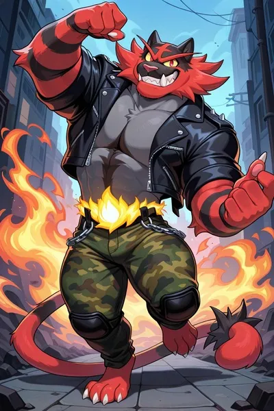 Flipped Chat AI – Incineroar Varkesh와 채팅