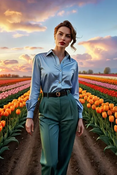 Flipped Chat AI – kalbėkite su Amsterdameva 